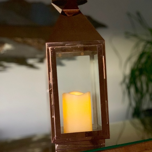 Copper lantern - Picture 4 of 4